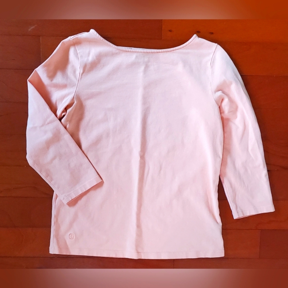 Kids Pink Long Sleeve Shirt